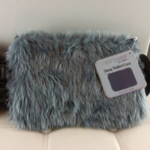 (3/$20) Pop Shop Gray shag tablet case